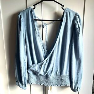Hem & Thread- blue shirt